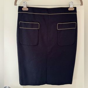 Double weave cotton fabric skirt